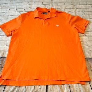 Chaps Orange Button up Shirt